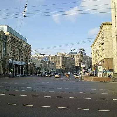 Тверская улица в Москве станет пешеходной 15 марта