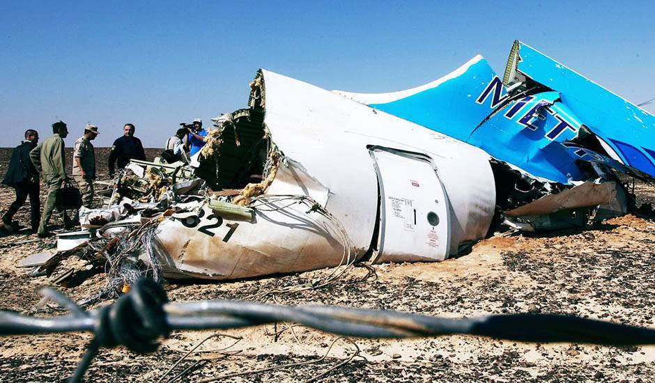 Власти Египта отказались считать крушение российского самолета над Синаем терактом