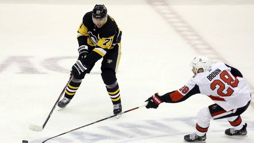 Четыре очка Малкина помогли «Питтсбургу» разгромить «Оттаву» в НХЛ