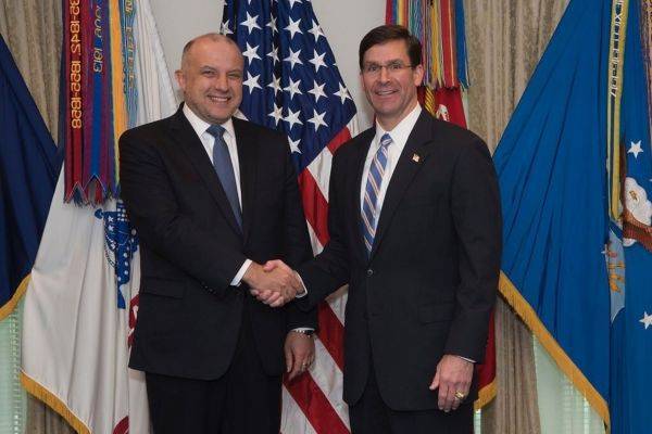 Министры обороны США и Эстонии заявили о «российской угрозе»
