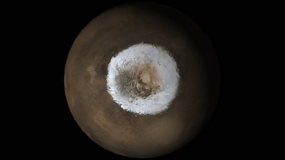 Ученые NASA обнаружили на Марсе необычную дыру