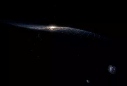 Астрономы объяснили странный изгиб нашей галактики
