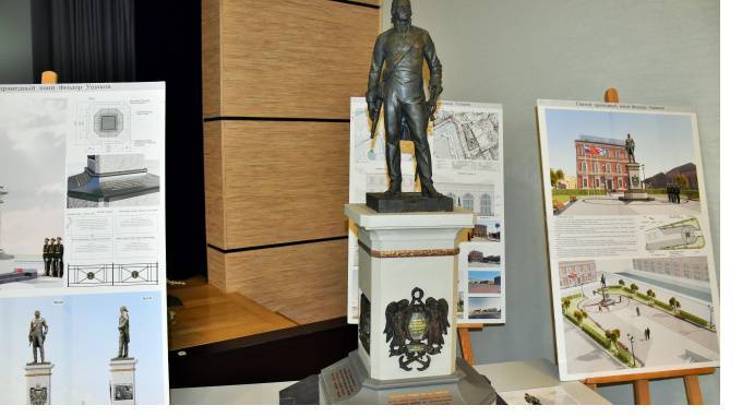 Градостроительный совет во второй раз отправил эскиз памятника Ушакову на доработку