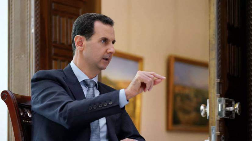 Асад связал активность Турции в Сирии с влиянием США
