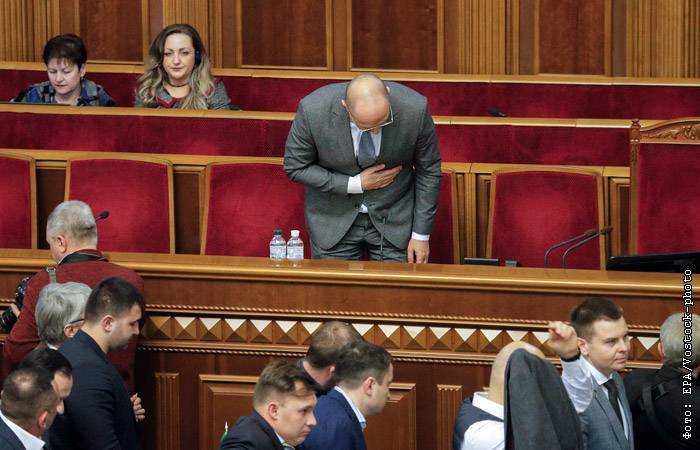 Рада утвердила новый состав кабинета министров Украины