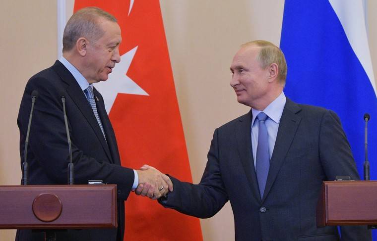 Эрдоган и Путин обсудят шаги по урегулированию ситуации в Идлибе