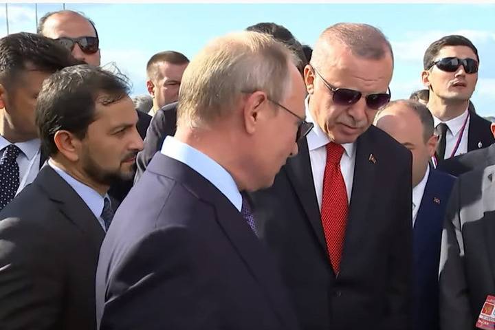 Путин обсудит с Эрдоганом ситуацию в Идлибе