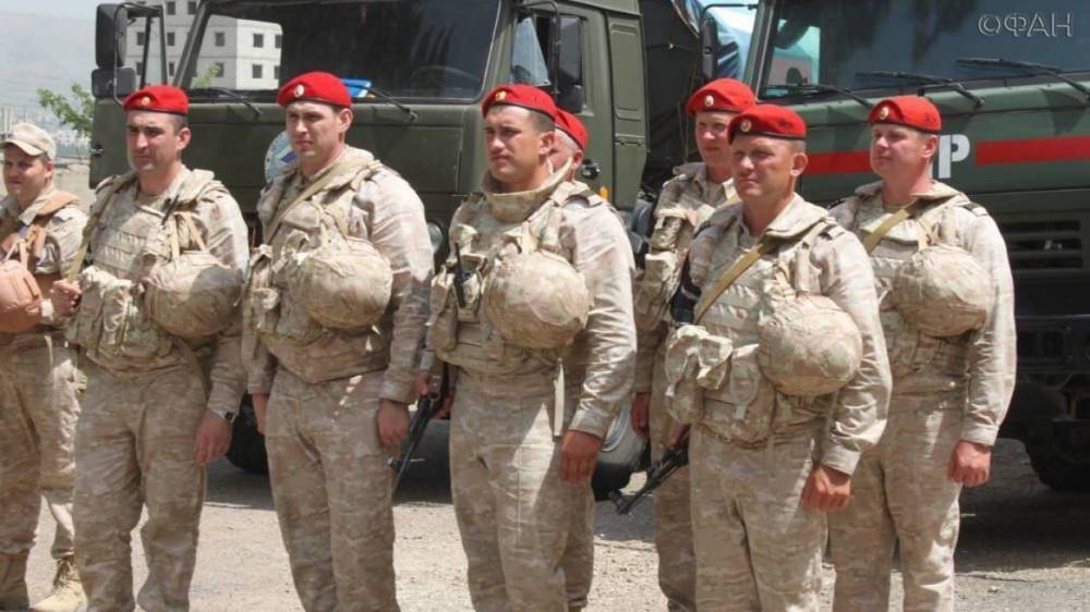 Батальон военной полиции ЮВО вернулся из Сирии в Чечню