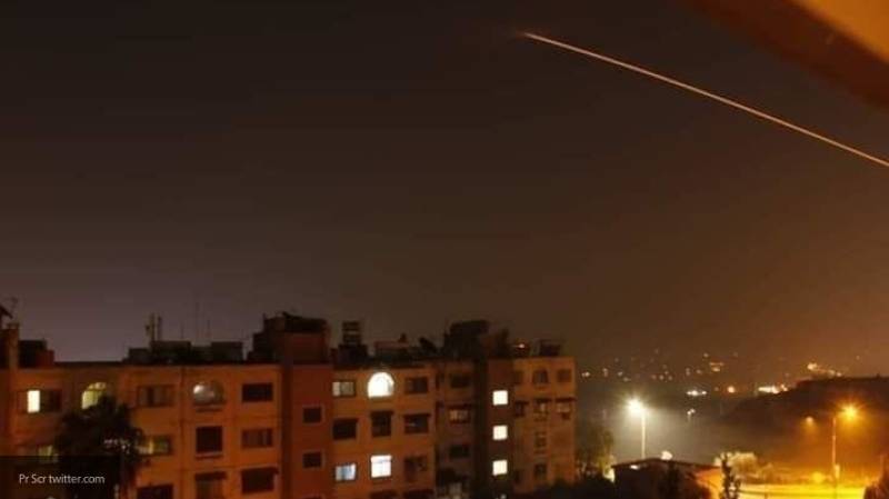 ГосТВ: ПВО Сирийской арабской армии успешно отразила ракетную атаку Израиля