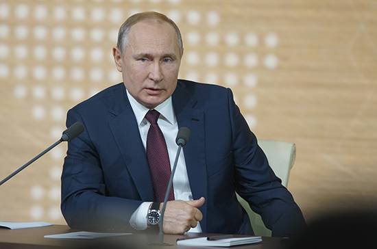 Путин: государство создаст все возможности для самореализации хороших специалистов