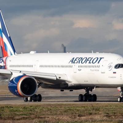 Аэрофлот представил первый в России самолет Airbus A350