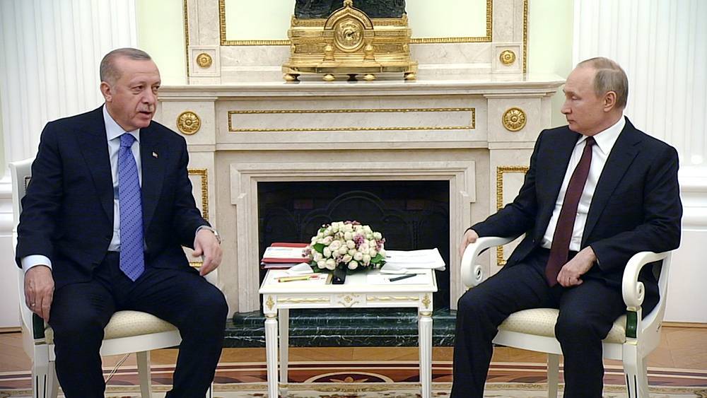 Путин на встрече с Эрдоганом высказался о гибели турецких военных в Сирии