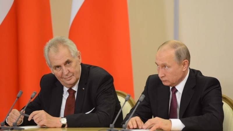 Президент Чехии заявил, что не поддерживает антироссийские санкций