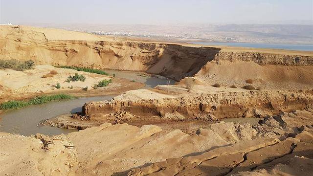 Впервые: можно увидеть своими глазами, как река Иордан впадает в Мертвое море