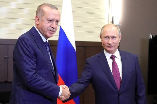В Москве началась встреча Путина и Эрдогана