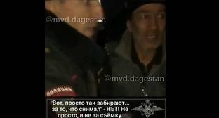 МВД Дагестана признало неправоту полицейского в уличном конфликте