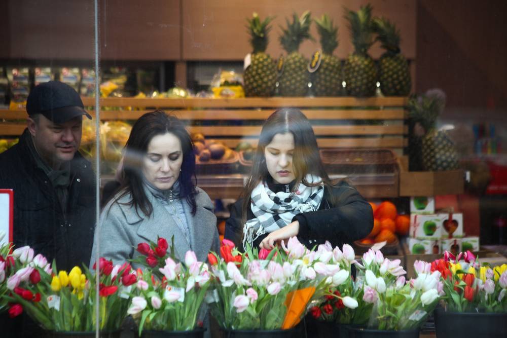 Названа средняя стоимость букета цветов в Москве