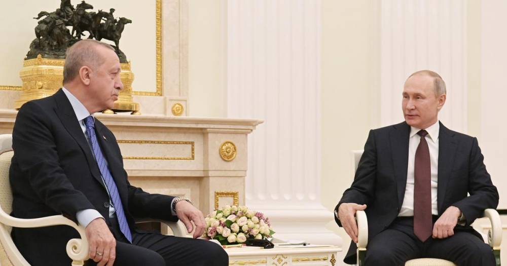 Путин и Эрдоган общались тет-а-тет три часа