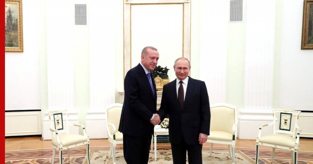 Подведены итоги трехчасовых переговоров Путина и Эрдогана тет-а-тет
