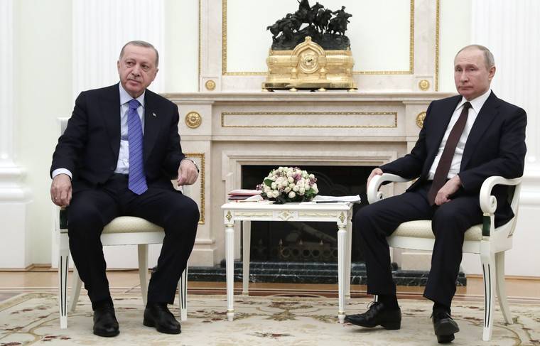 Путин - Путин и Эрдоган могут выступить для прессы после переговоров - news.ru - Эрдоган