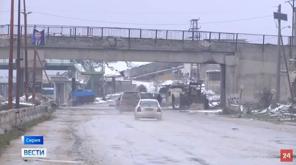 Армия Сирии вступила в схватку с боевиками в районе стратегической трассы М5