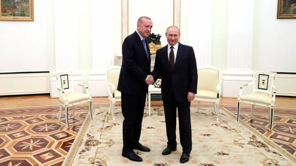 Переговоры Путина и Эрдогана продолжаются пять часов