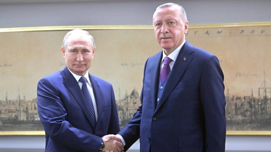 Путин назвал визит Эрдогана в Москву подтверждением отношений РФ и Турции