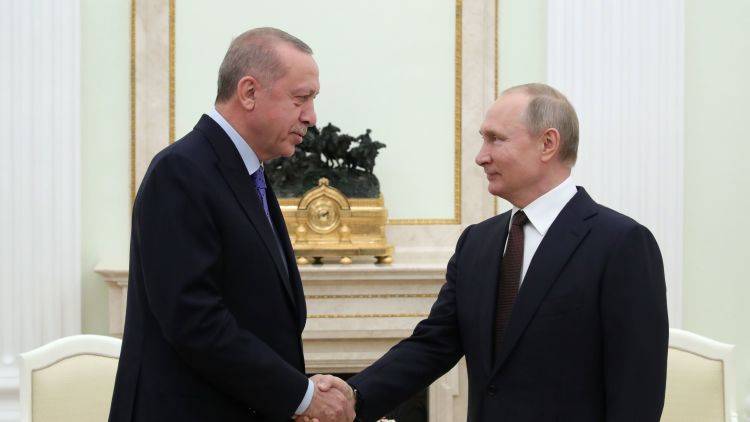 Путин и Эрдоган договорились о прекращении огня в сирийском Идлибе