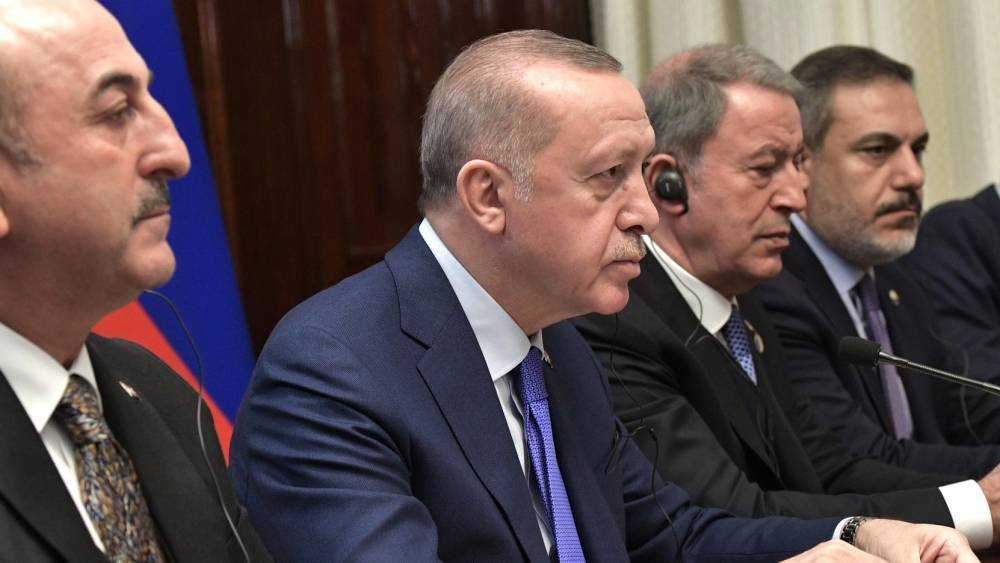 Эрдоган сообщил о введении режима прекращения огня в Сирии