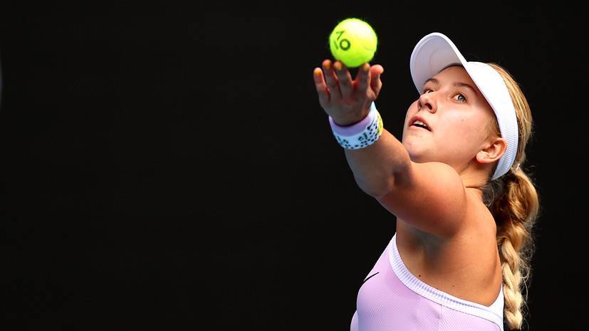 Потапова обыграла Зиданшек и вышла в четвертьфинал турнира WTA в Монтеррее