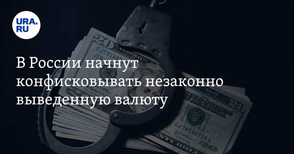 В России начнут конфисковывать незаконно выведенную валюту