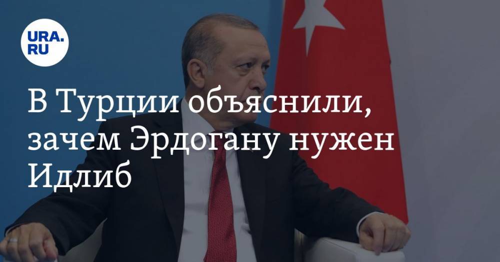 В Турции объяснили, зачем Эрдогану нужен Идлиб