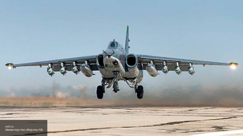 Боевые стрельбы Су-25 на Ставрополье показали на видео