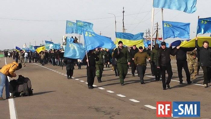 «Меджлис»* планирует прорвать крымскую границу и устроить митинг в Симферополе