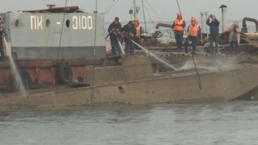 Торпедный катер «Г-5», затонувший в годы ВОВ, подняли со дна моря в Севастополе