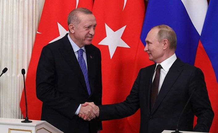 Washington Examiner (США): Эрдоган в Москве склонил колени перед Путиным