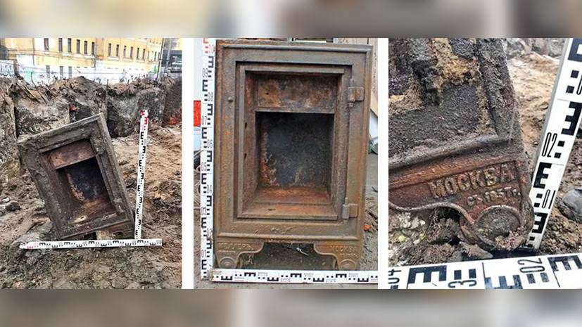 В Москве нашли взломанный сейф рубежа XIX — ХХ веков