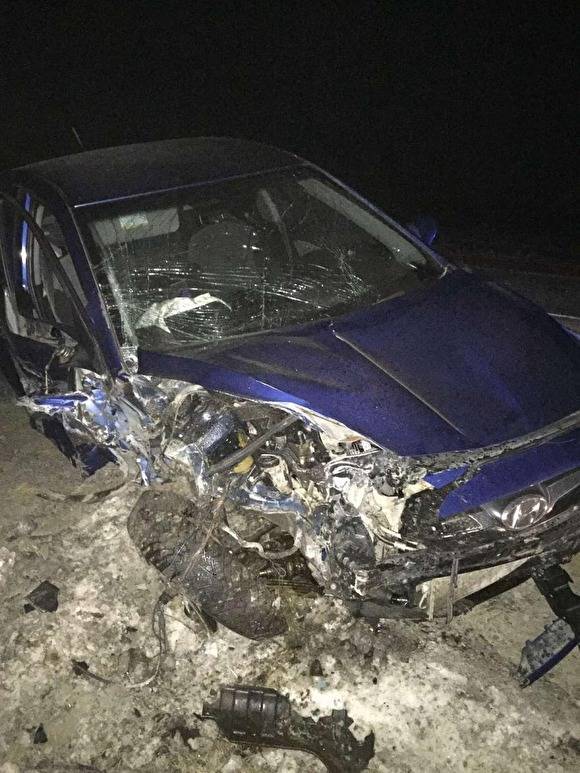 В Тюменской области в аварии по вине пьяного водителя без прав погиб его пассажир