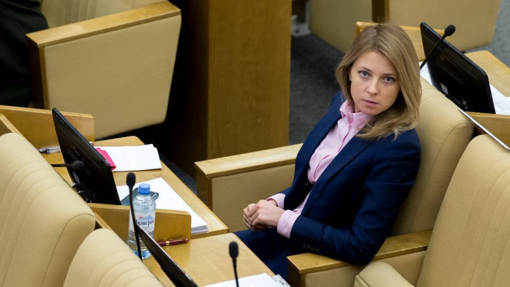 Поклонская отреагировала на заявления Шмыгаля о возможности снятия водной блокады Крыма