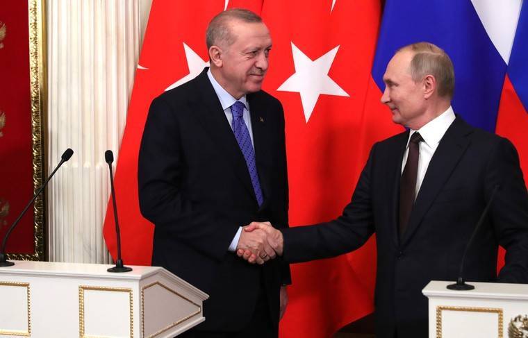 Эрдоган выразил надежду на решение Путина по наёмникам ЧВК Вагнера в Ливии