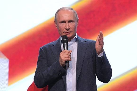 Путин заявил, что нельзя устать от президентства