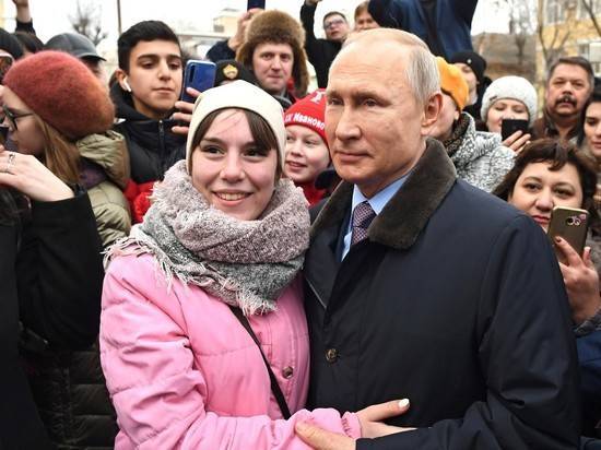 Путин в Иваново встретил невесту и пустился в откровения