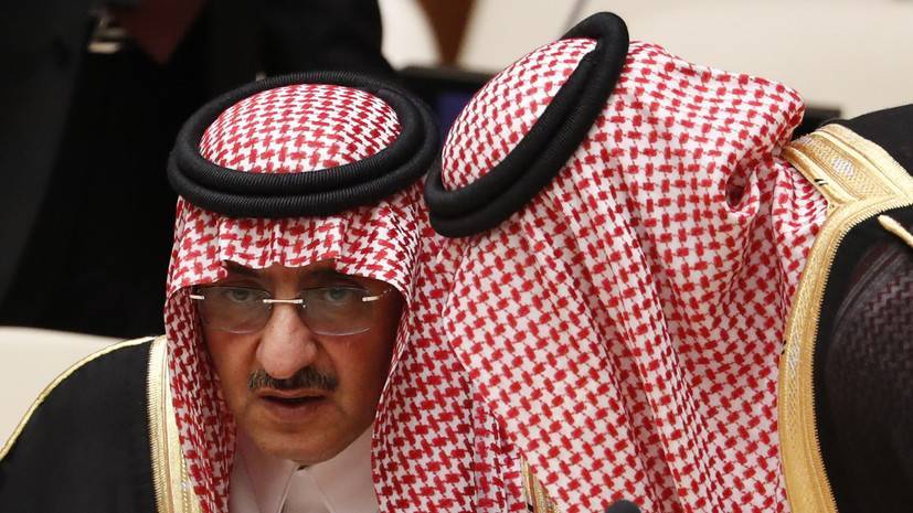 WSJ: Два члена королевской семьи Саудовской Аравии задержаны