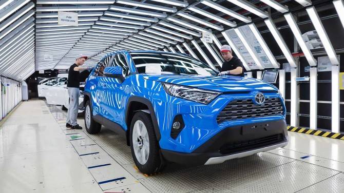Петербургский завод Toyota в 2019 году установил новый рекорд