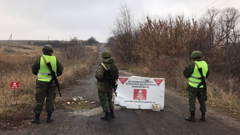 Возвращение силовиков на участок разведения сил в ДНР назвали провокацией