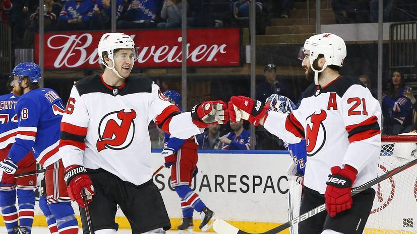 Две передачи Бучневича не спасли «Рейнджерс» от поражения в матче НХЛ с «Нью-Джерси»