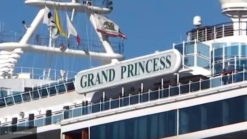 Лайнеру Grand Princess с зараженными коронавирусом на борту разрешили войти в порт Окленда