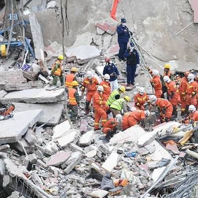 10 человек стали жертвами при обрушении гостиницы в китайском городе Цюаньчжоу