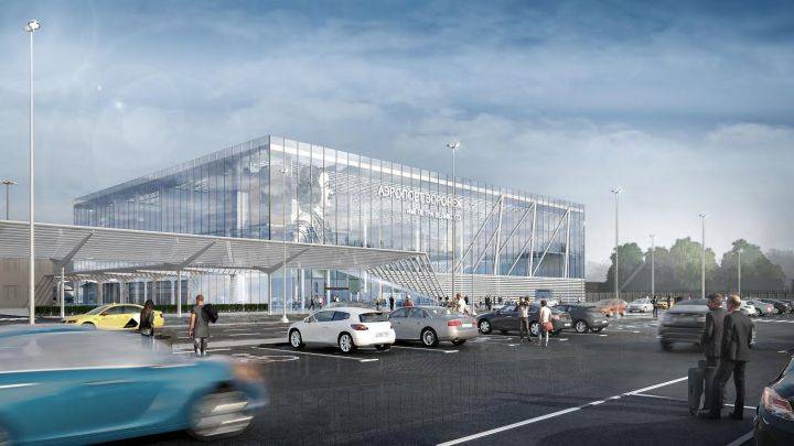 Воронежцам показали проект нового терминала аэропорта