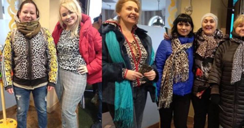 Московский зоопарк заполонили люди в одежде с леопардовым принтом